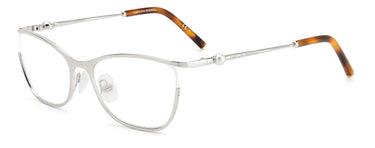 Designer Women Carolina Herrera Eyeglasses: CH0006 - Light Gold- SpecSMART Eye Clinic (Diagonal View)